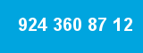 924 360 87 12